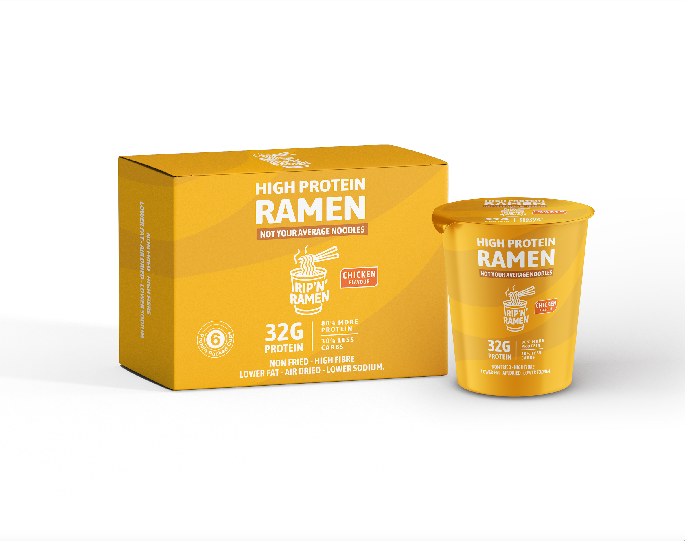Rip'N'Ramen 32G High Protein Ramen