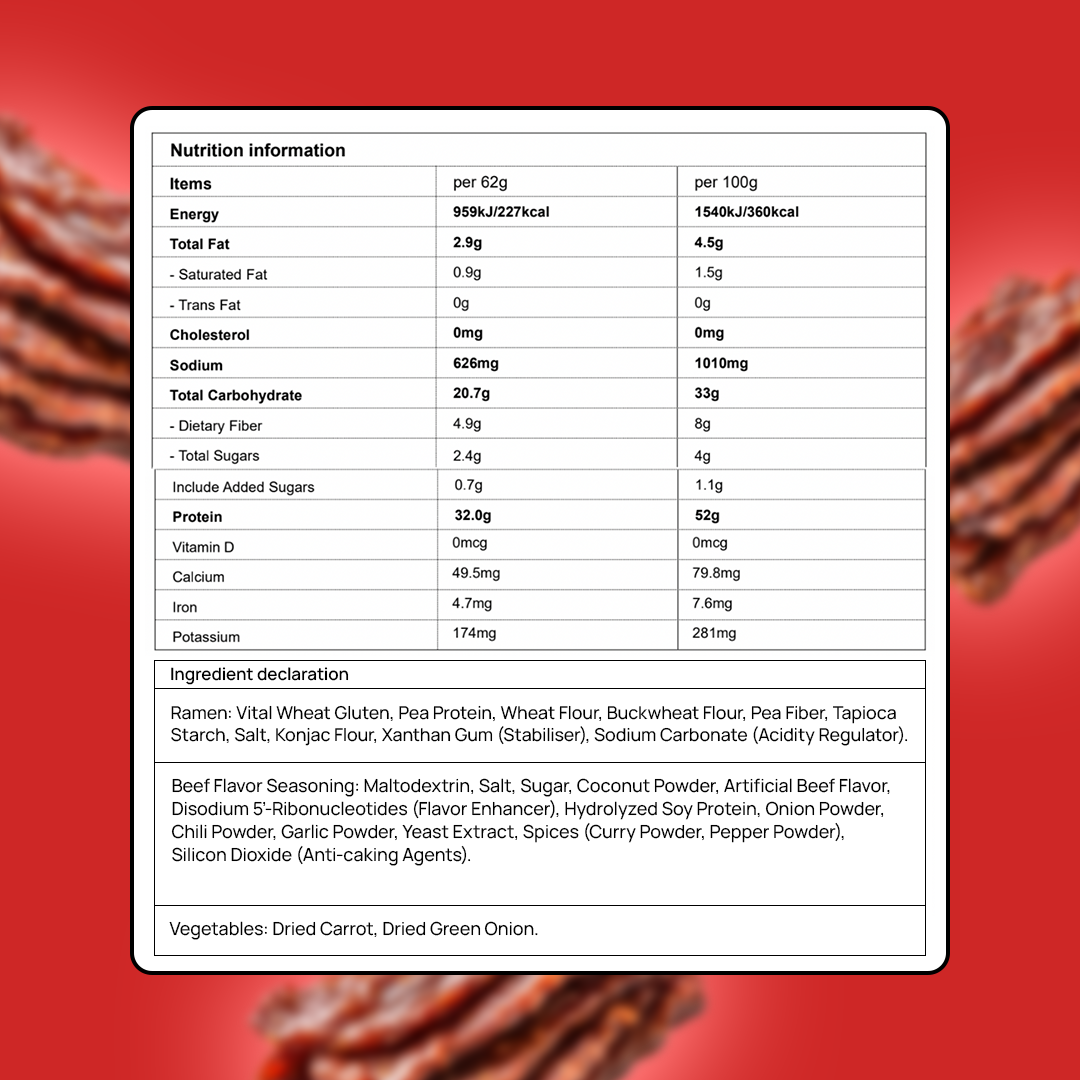 Rip'N'Ramen 32G High Protein Ramen