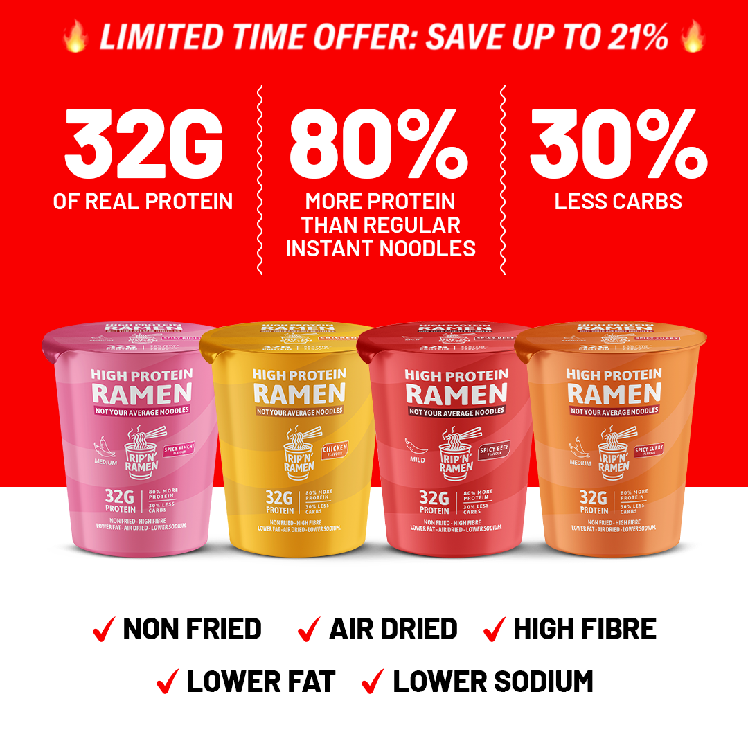 Rip'N'Ramen 32G High Protein Ramen