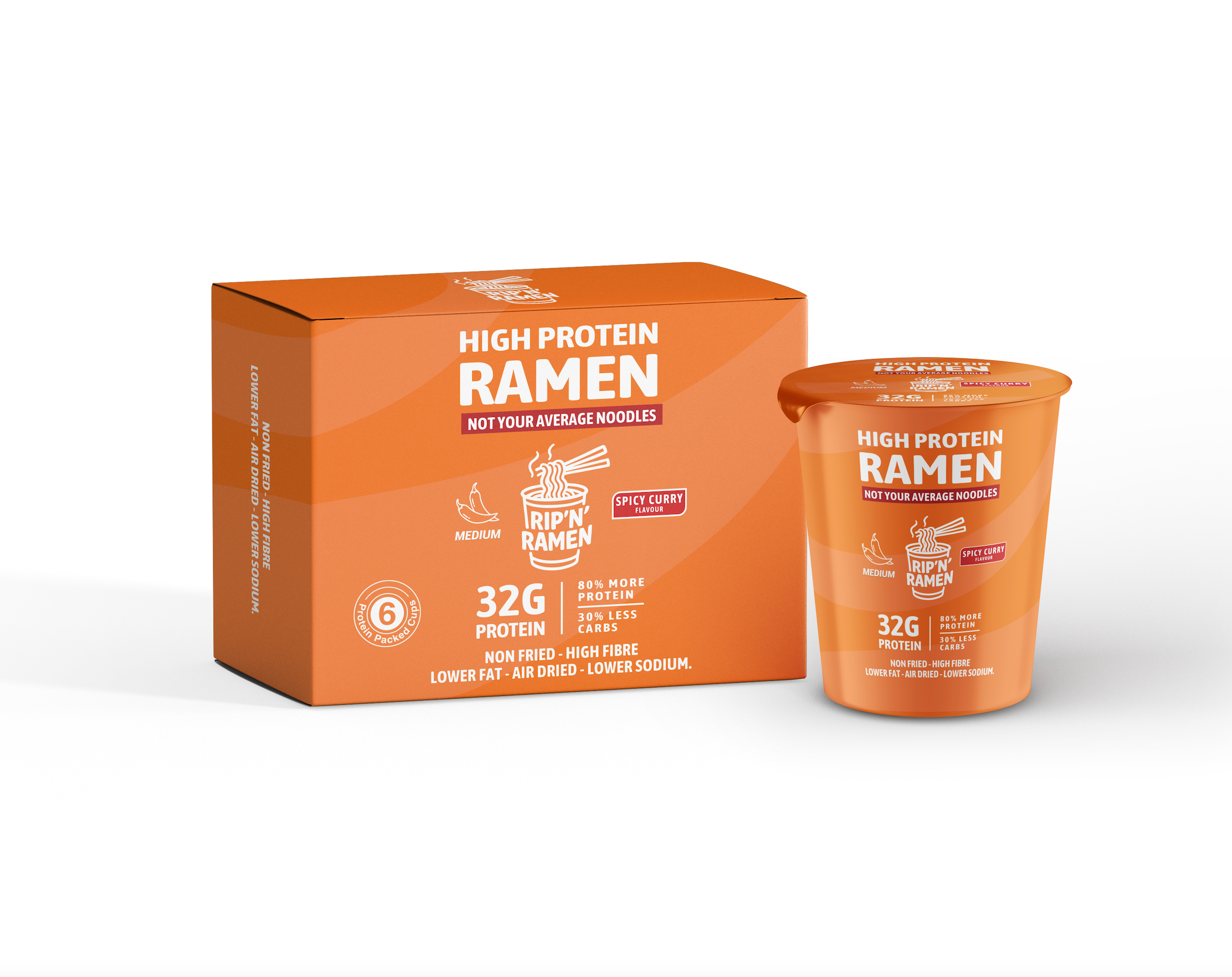 Rip'N'Ramen 32G High Protein Ramen