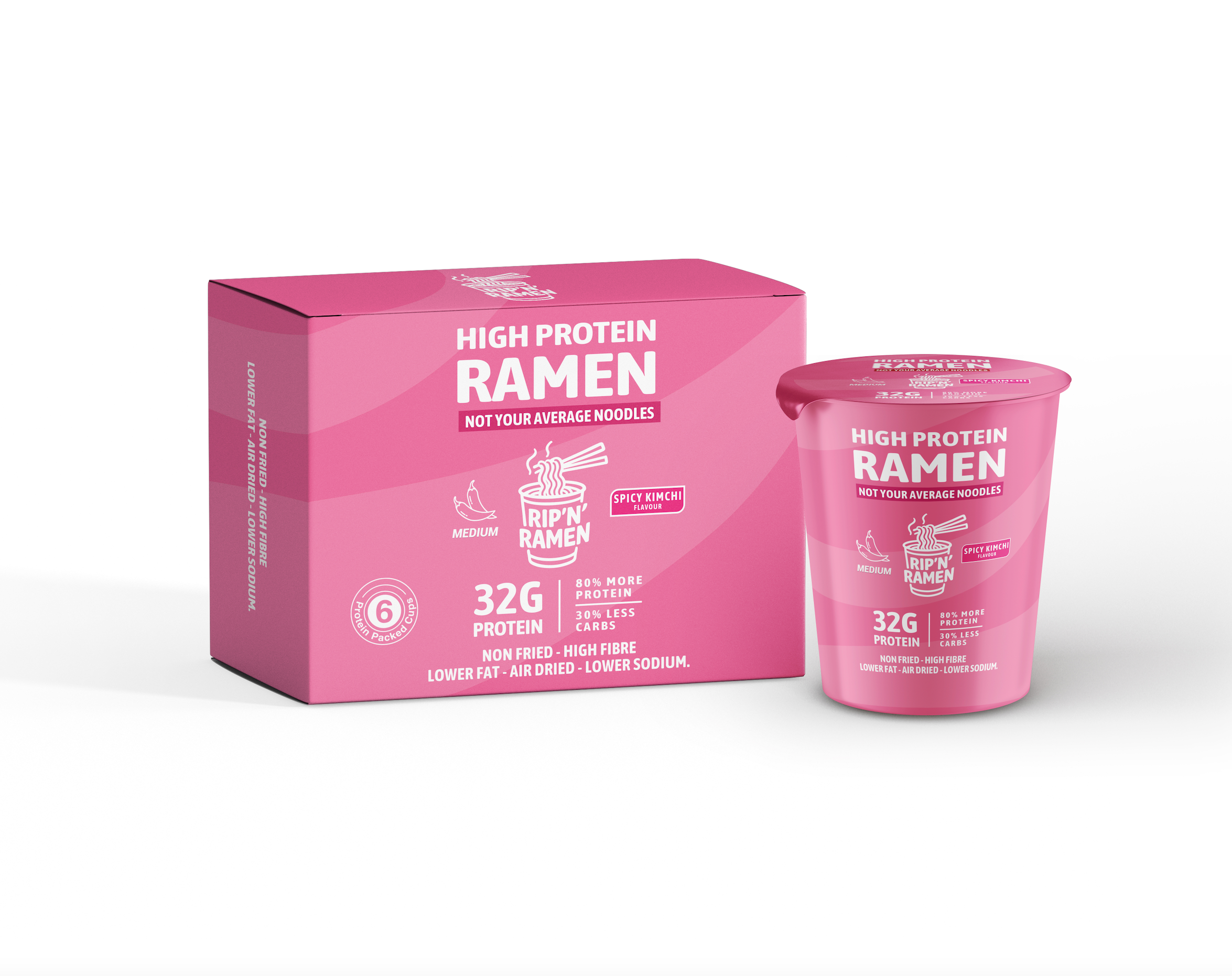 Rip'N'Ramen 32G High Protein Ramen