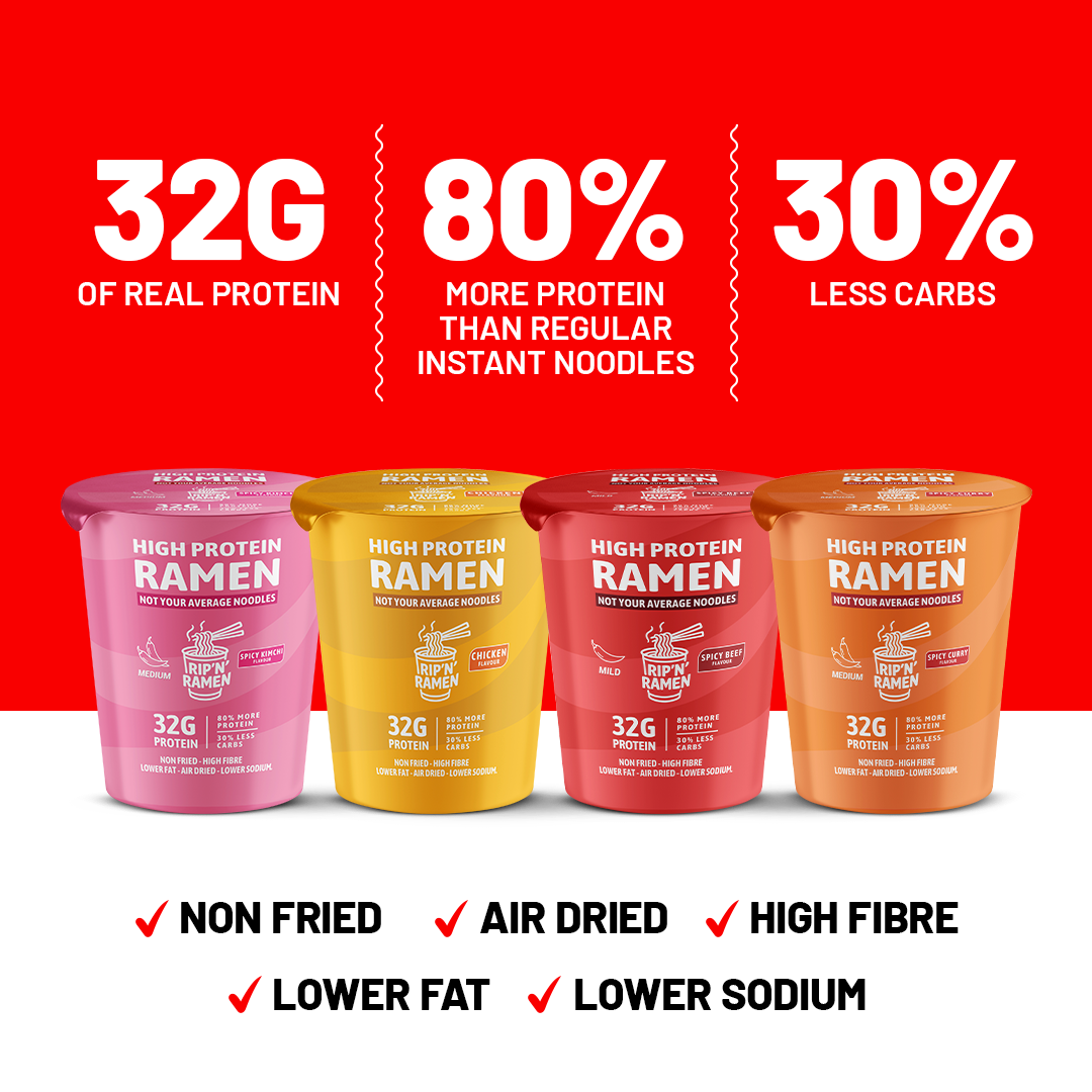 Rip'N'Ramen 32G High Protein Ramen